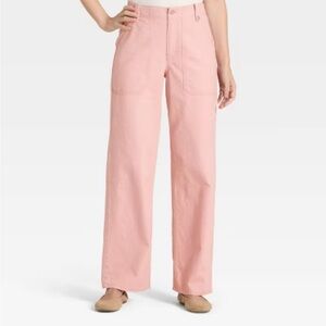 Women's Mid-Rise Straight Leg Cargo Pants - Universal Thread size 12 NWT